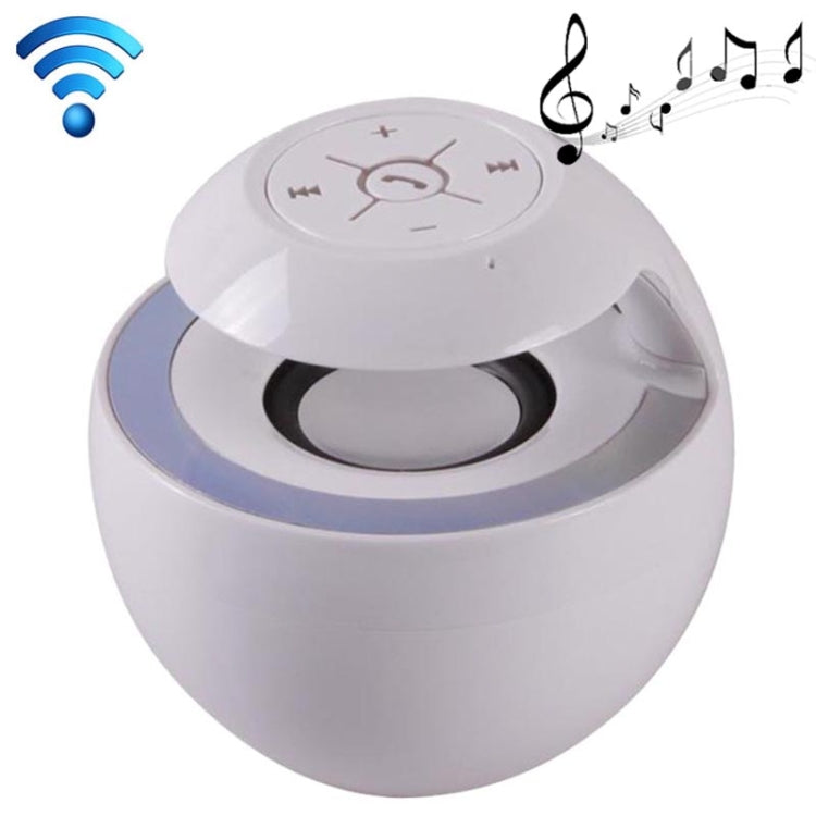 Attractive Swan Style Bluetooth 3.0 + EDR Speaker for iPad / iPhone / Other Bluetooth Mobile Phone, Support Handfree Function, BTS-16(White) - Desktop Speaker by buy2fix | Online Shopping UK | buy2fix