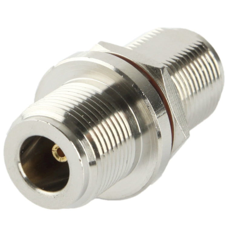 Coaxial RF N Female to N Female Adapter(Silver) - Connectors by buy2fix | Online Shopping UK | buy2fix