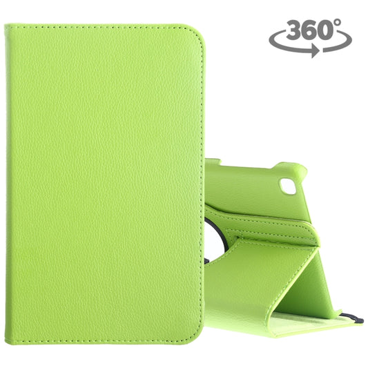 Litchi Texture Horizontal Flip 360 Degrees Rotation Leather Case for Galaxy Tab A 8 (2019) / P200 / P205, with Holder (Green) - Tab A 8.0 & S Pen (2019) P200/P205 by buy2fix | Online Shopping UK | buy2fix