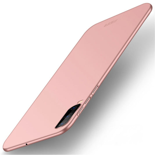 MOFI Frosted PC Ultra-thin Hard Case for Galaxy A70 (Rose Gold) - Galaxy Phone Cases by MOFI | Online Shopping UK | buy2fix