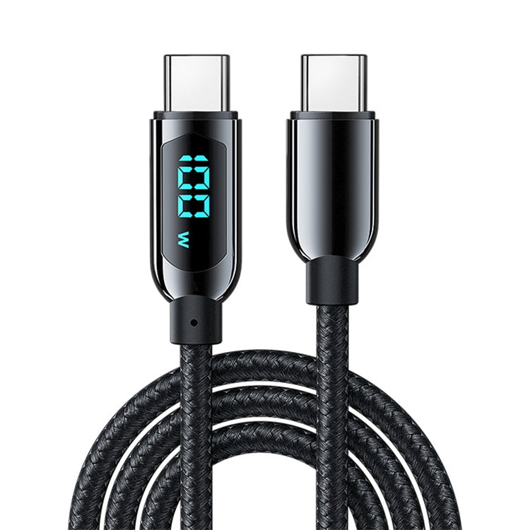 Mutural Li-CC002 1.2m 100W Digital Display USB-C / Type-C to Type-C Charging Data Cable - USB-C & Type-C Cable by Mutural | Online Shopping UK | buy2fix