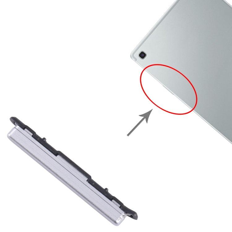 For Samsung Galaxy Tab S5e SM-T725 Original Volume Control Button (Silver) - Home key & Side Key by buy2fix | Online Shopping UK | buy2fix