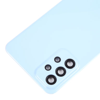 For Samsung Galaxy A23 4G SM-A235F Original Battery Back Cover with Camera Lens Cover(Blue) - Back Cover by buy2fix | Online Shopping UK | buy2fix