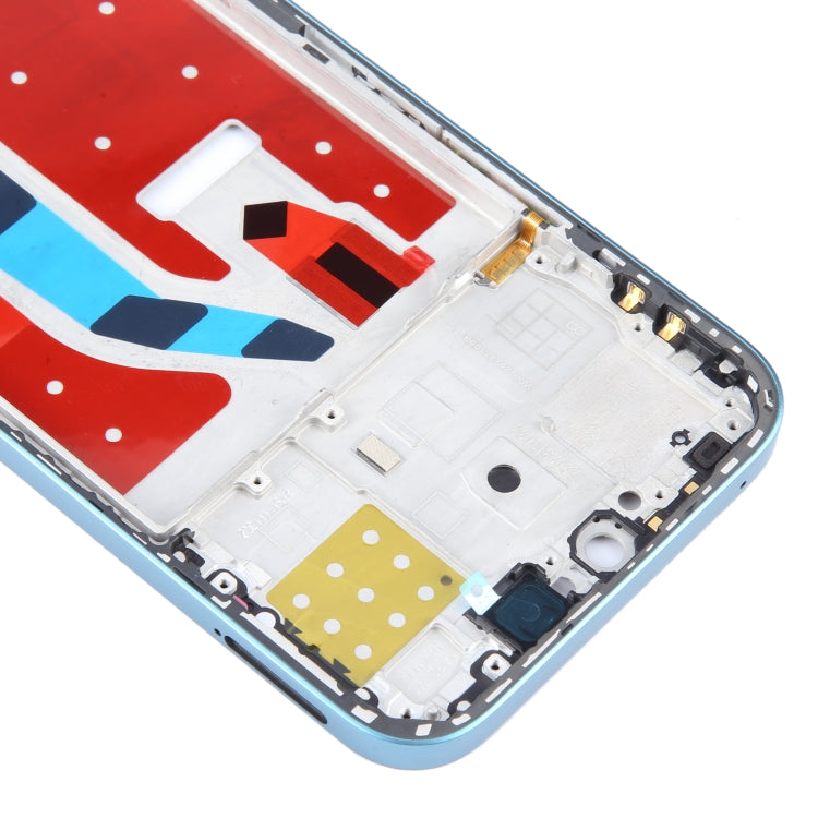 For Honor X50i+ Original Middle Frame Bezel Plate (Blue) - Full Housing Cover by buy2fix | Online Shopping UK | buy2fix