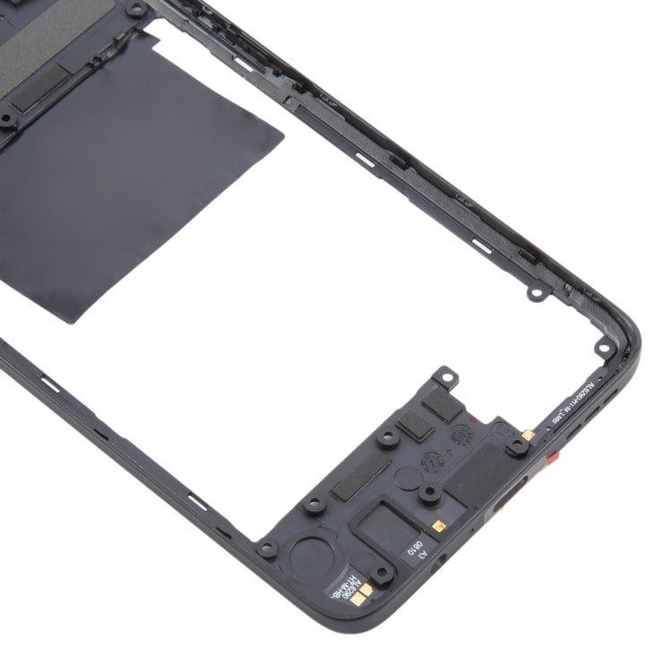 For Motorola Moto G72 Original Middle Frame Bezel Plate (Black) - Frame Bezel Plate by buy2fix | Online Shopping UK | buy2fix