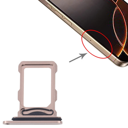 For iPhone 16 Pro Max SIM + SIM Card Tray (Gold) -  by buy2fix | Online Shopping UK | buy2fix