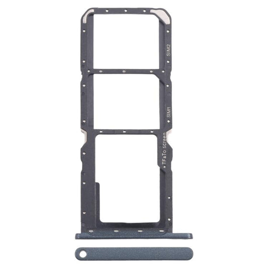 For Nokia G21 Original SIM Card Tray + SIM Card Tray + Micro SD Card Tray (Black) - Card Tray by buy2fix | Online Shopping UK | buy2fix