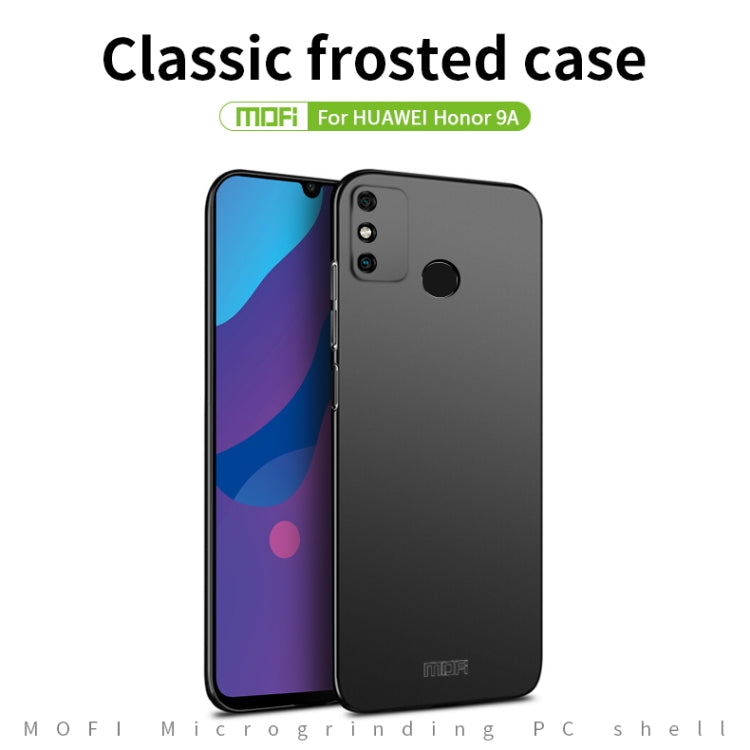 For Huawei Honor 9A MOFI Frosted PC Ultra-thin Hard Case(Red) - Honor Cases by MOFI | Online Shopping UK | buy2fix