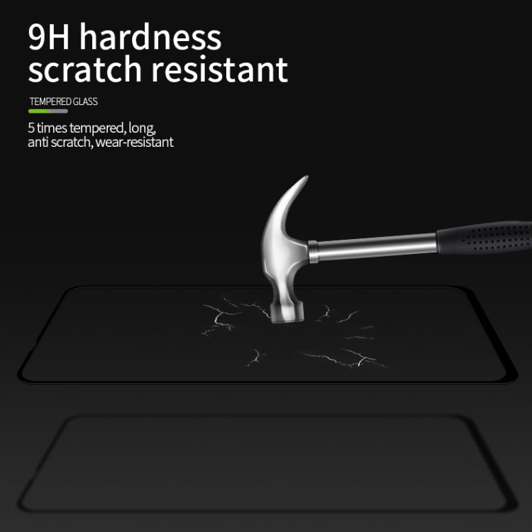 For Xiaomi RedMi 10X PINWUYO 9H 2.5D Full Screen Tempered Glass Film(Black) -  by PINWUYO | Online Shopping UK | buy2fix