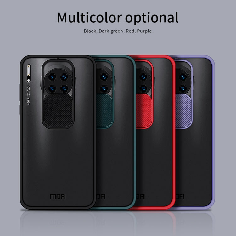 For Huawei Mate 30 Pro MOFI Xing Dun Series PC + TPU Anti-peep Waterproof And Anti-drop All-inclusive Protective Shell, Translucent Frosted(Black) - Huawei Cases by MOFI | Online Shopping UK | buy2fix