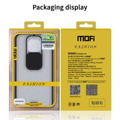 For Huawei P40 MOFI Xing Dun Series PC + TPU Anti-peep Waterproof And Anti-drop All-inclusive Protective Shell, Translucent Frosted(Black) - Huawei Cases by MOFI | Online Shopping UK | buy2fix