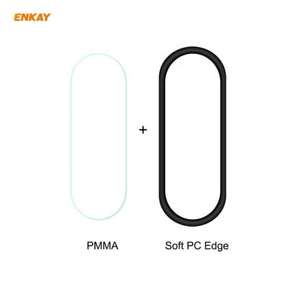2 PCS For Xiaomi Mi Band 5 ENKAY Hat-Prince 3D Full Screen Soft PC Edge + PMMA HD Screen Protector Film - Screen Protector by ENKAY | Online Shopping UK | buy2fix