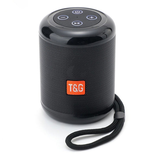 T&G TG519 TWS HiFi Portable Bluetooth Speaker Subwoofer Outdoor Wireless Column Speakers Support TF Card / FM / 3.5mm AUX / U Disk / Hands-free Call(Black) - Desktop Speaker by T&G | Online Shopping UK | buy2fix