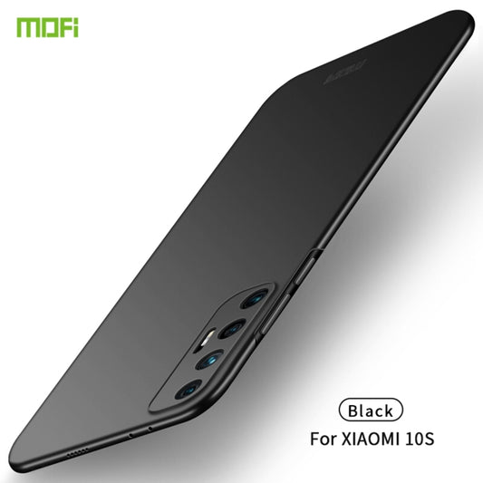 For Xiaomi Mi 10S MOFI Frosted PC Ultra-thin Hard Case(Black) - Xiaomi Cases by MOFI | Online Shopping UK | buy2fix