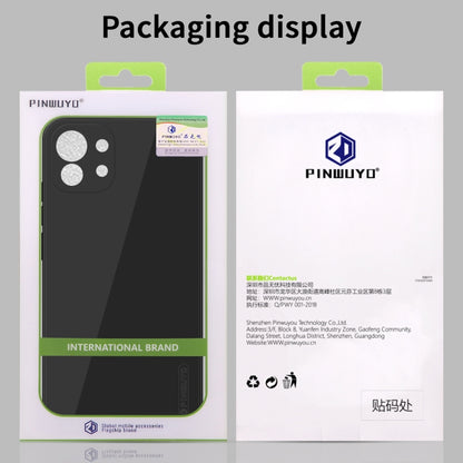 For Xiaomi Mi 11 Ultra PINWUYO Touching Series Liquid Silicone TPU Shockproof Case(Black) - Xiaomi Cases by PINWUYO | Online Shopping UK | buy2fix