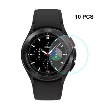 10 PCS For Samsung Galaxy Watch4 Classic 42mm ENKAY Hat-Prince 0.2mm 9H 2.15D Curved Edge Tempered Glass Screen Protector Watch Film - Screen Protector by ENKAY | Online Shopping UK | buy2fix