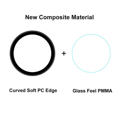 1 PCS For Samsung Galaxy Watch4 44mm ENKAY Hat-Prince 3D Full Coverage Soft PC Edge + PMMA HD Screen Protector Film - Screen Protector by ENKAY | Online Shopping UK | buy2fix