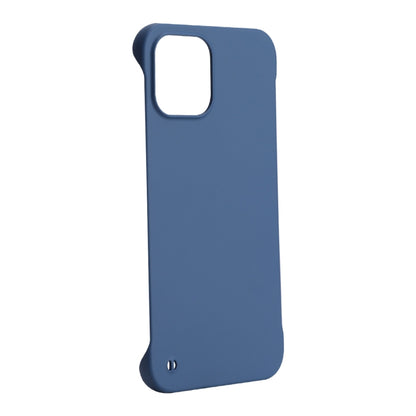 For iPhone 12 Pro Max ENKAY Matte Frameless Hard PC Case(Dark Blue) - iPhone 12 Pro Max Cases by ENKAY | Online Shopping UK | buy2fix