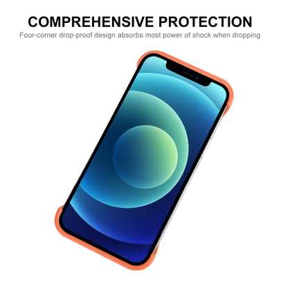 For iPhone 12 Pro Max ENKAY Frameless Hollow Shockproof PC Case(Blue) - iPhone 12 Pro Max Cases by ENKAY | Online Shopping UK | buy2fix