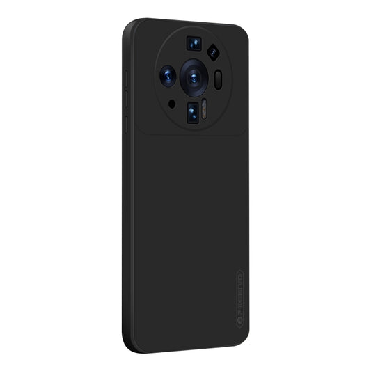 For Xiaomi Mi 12 Ultra PINWUYO Sense Series Liquid Silicone TPU Mobile Phone Case(Black) - More Brand by PINWUYO | Online Shopping UK | buy2fix
