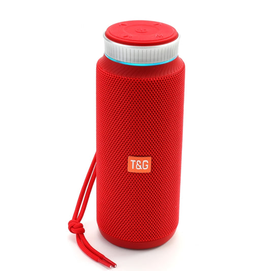 T&G TG326 Long Endurance Outdoor Knob Volume Control Bluetooth Speaker(Red) - Desktop Speaker by T&G | Online Shopping UK | buy2fix