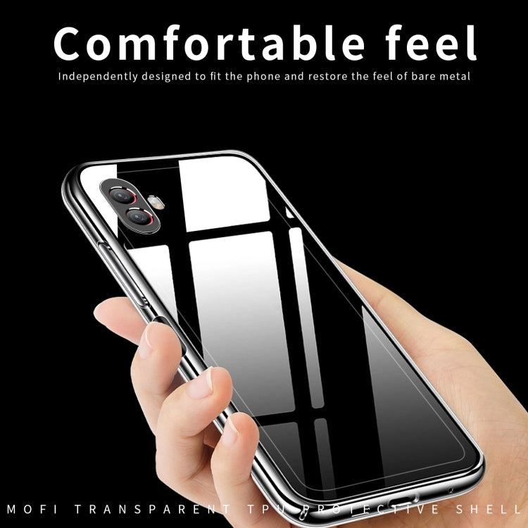 For Samsung Galaxy Xcover6 Pro MOFI Ming Series Ultra-thin TPU Phone Case(Transparent) - Galaxy Phone Cases by MOFI | Online Shopping UK | buy2fix
