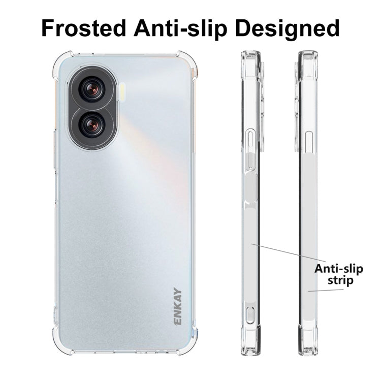 For Honor X40i 5G ENKAY Clear TPU Shockproof Phone Case - Huawei Cases by ENKAY | Online Shopping UK | buy2fix