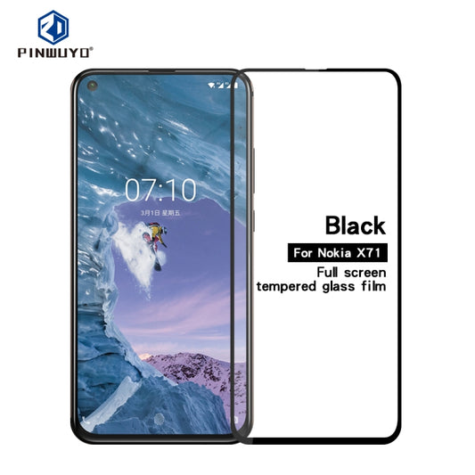 PINWUYO 9H 2.5D Full Glue Tempered Glass Film for Nokia X71 - Nokia Tempered Glass by PINWUYO | Online Shopping UK | buy2fix