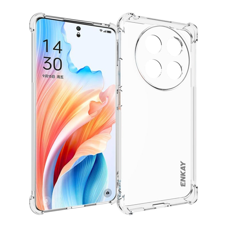 For OPPO A2 Pro 5G ENKAY Clear TPU Shockproof Anti-slip Phone Case - A2 Pro Cases by ENKAY | Online Shopping UK | buy2fix