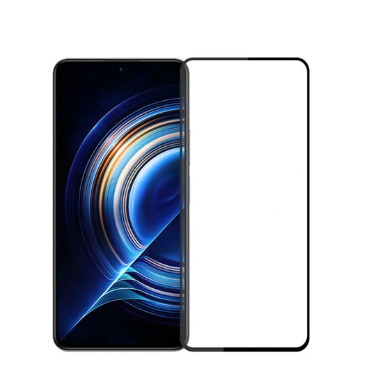 For Xiaomi Redmi Note 12 Turbo PINWUYO 9H 2.5D Full Screen Tempered Glass Film(Black) -  by PINWUYO | Online Shopping UK | buy2fix