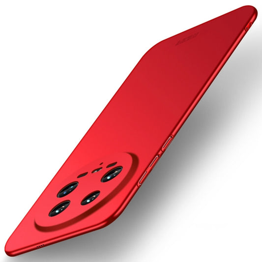 For Xiaomi 14 Ultra MOFI Micro-Frosted PC Ultra-thin Hard Phone Case(Red) - 14 Ultra Cases by MOFI | Online Shopping UK | buy2fix