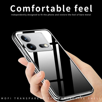 For vivo iQOO Neo8 / Neo8 Pro MOFI Ming Series Ultra-thin TPU Phone Case(Transparent) - vivo Cases by MOFI | Online Shopping UK | buy2fix