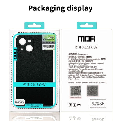 For iPhone 16 Plus MOFI Fandun Series Frosted PC Ultra-thin All-inclusive Phone Case(Black) - iPhone 16 Plus Cases by MOFI | Online Shopping UK | buy2fix