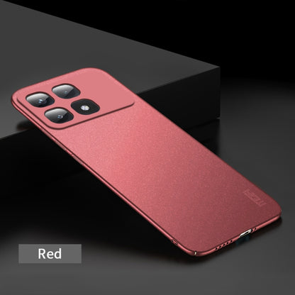 For Xiaomi Redmi K70 Ultra MOFI Fandun Series Frosted PC Ultra-thin All-inclusive Phone Case(Red) - Xiaomi Cases by MOFI | Online Shopping UK | buy2fix