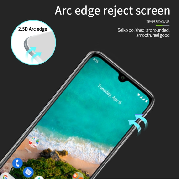 For Xiaomi Redmi A3 / A3+ PINWUYO 9H 2.5D Full Screen Tempered Glass Film(Black) -  by PINWUYO | Online Shopping UK | buy2fix