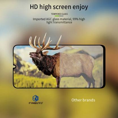 For Xiaomi Redmi A3 / A3+ PINWUYO 9H 2.5D Full Screen Tempered Glass Film(Black) -  by PINWUYO | Online Shopping UK | buy2fix