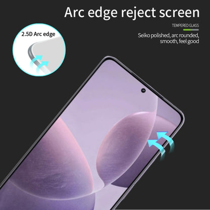 For Xiaomi Redmi K70 / K70 Pro PINWUYO 9H 2.5D Full Screen Tempered Glass Film(Black) -  by PINWUYO | Online Shopping UK | buy2fix