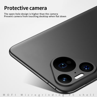 For Huawei Pura 70 Pro MOFI Micro-Frosted PC Ultra-thin Hard Phone Case(Black) - Huawei Cases by MOFI | Online Shopping UK | buy2fix