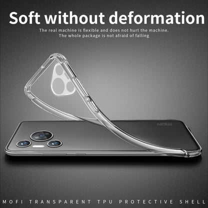 For Huawei Pura 70 Pro MOFI Ming Series Ultra-thin TPU Phone Case(Transparent) - Huawei Cases by MOFI | Online Shopping UK | buy2fix