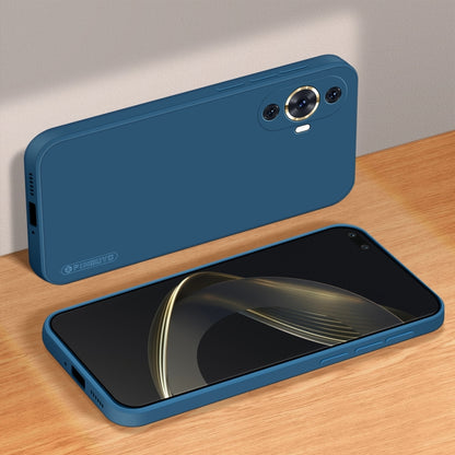 For Huawei nova 11 4G PINWUYO Sense Series Liquid Silicone TPU Phone Case(Blue) - Huawei Cases by PINWUYO | Online Shopping UK | buy2fix
