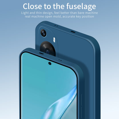 For Huawei P60 Art PINWUYO Sense Series Liquid Silicone TPU Phone Case(Blue) - Huawei Cases by PINWUYO | Online Shopping UK | buy2fix