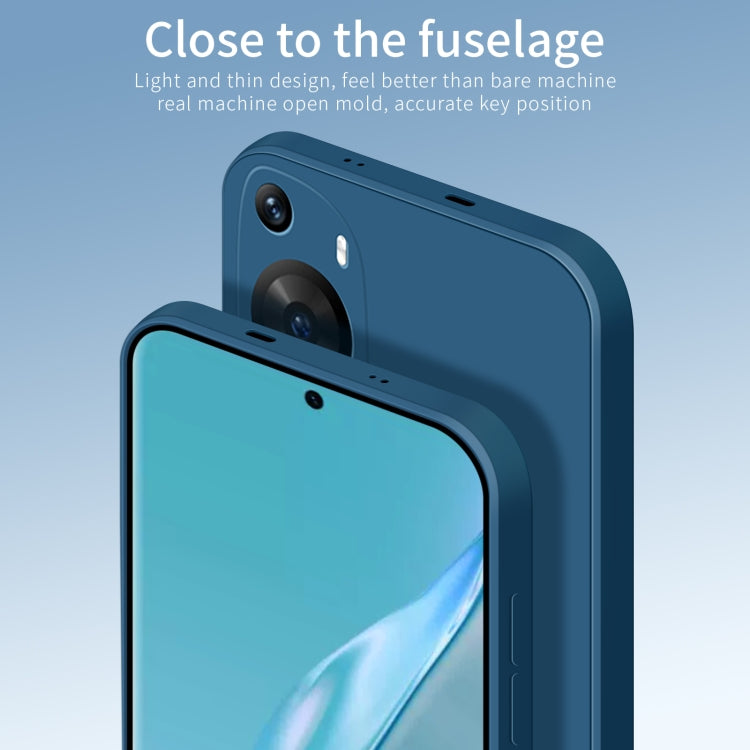 For Huawei P60 Art PINWUYO Sense Series Liquid Silicone TPU Phone Case(Green) - Huawei Cases by PINWUYO | Online Shopping UK | buy2fix
