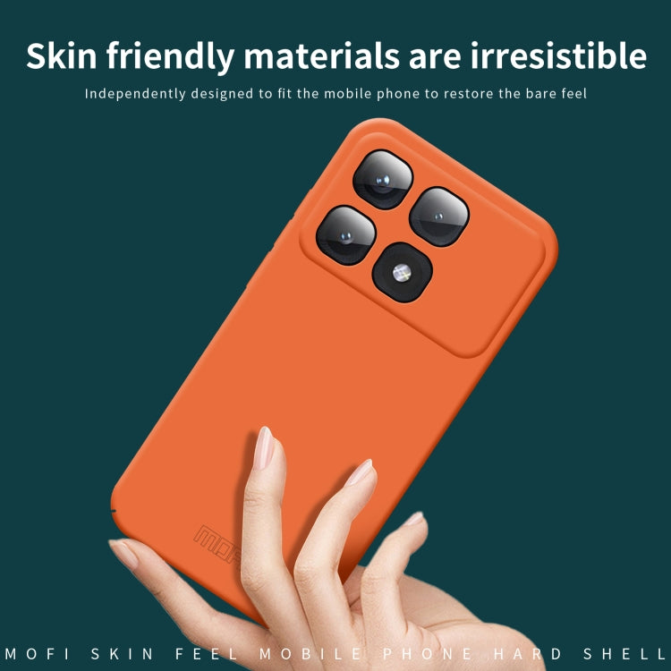 For Xiaomi Redmi K70 Ultra MOFI Qin Series Skin Feel All-inclusive PC Phone Case(Gray) - Xiaomi Cases by MOFI | Online Shopping UK | buy2fix