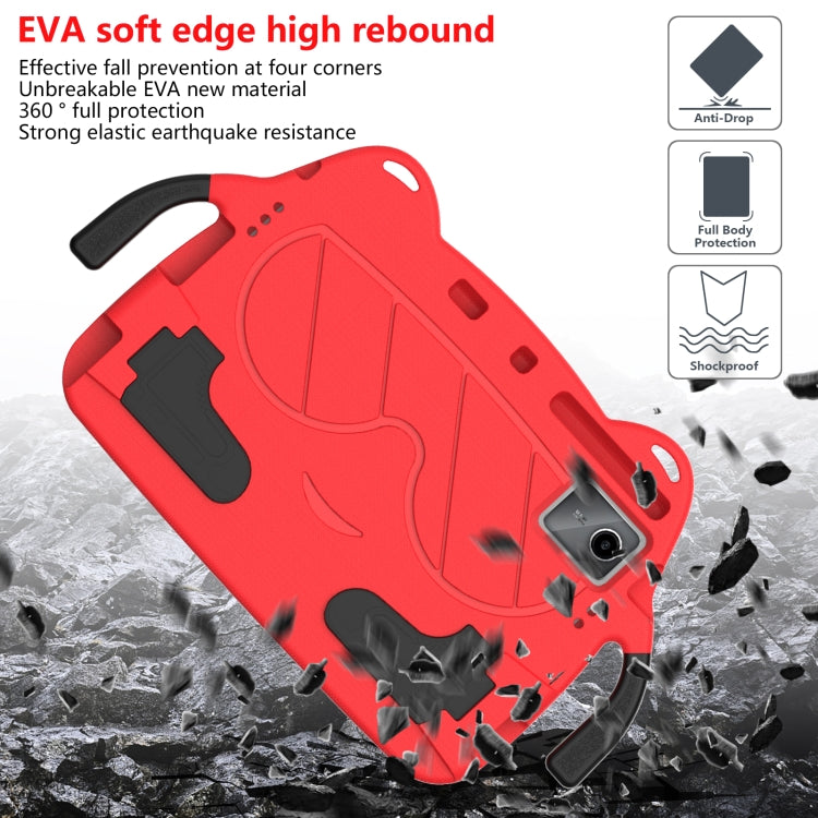 For Lenovo Xiaoxin Pad 2024/Tab M11 Ice Baby EVA Shockproof Hard PC Tablet Case(Rose Red+Black) - Lenovo by buy2fix | Online Shopping UK | buy2fix