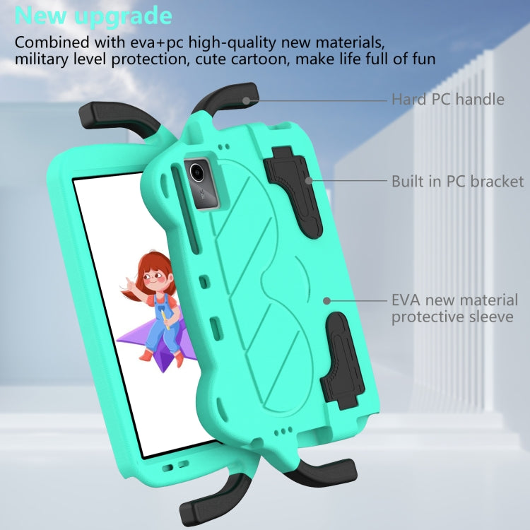 For Lenovo Xiaoxin Pad 2024/Tab M11 Ice Baby EVA Shockproof Hard PC Tablet Case(Mint Green+Black) - Lenovo by buy2fix | Online Shopping UK | buy2fix