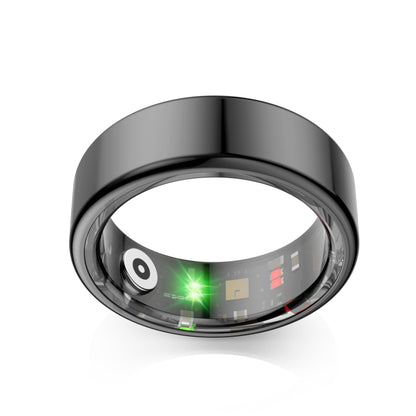 R02 SIZE 8 Smart Ring, Support Heart Rate / Blood Oxygen / Sleep Monitoring / Multiple Sports Modes(Black) - Smart Rings / Smart Telephones by buy2fix | Online Shopping UK | buy2fix