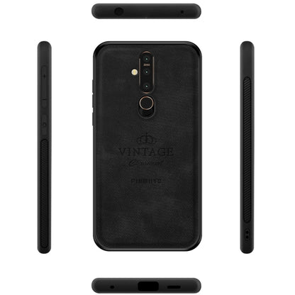 PINWUYO Shockproof Waterproof Full Coverage PC + TPU + Skin Protective Case for Nokia X71(Brown) - Nokia Cases by PINWUYO | Online Shopping UK | buy2fix