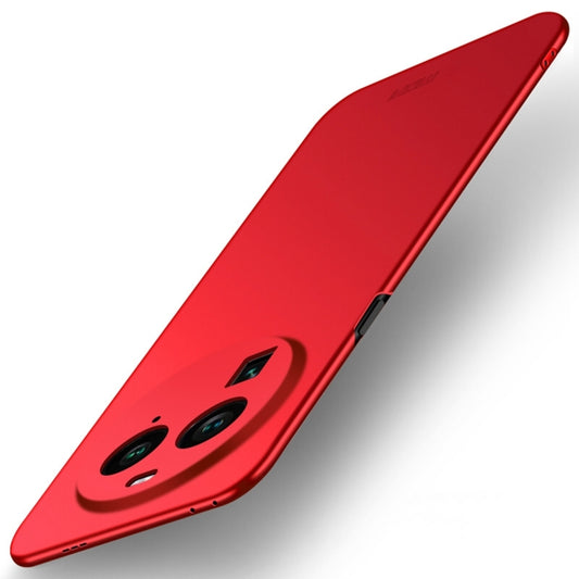 For OPPO Find X6 MOFI Micro-Frosted PC Ultra-thin Hard Phone Case(Red) - OPPO Cases by MOFI | Online Shopping UK | buy2fix