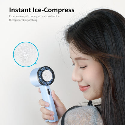 ENKAY Hat-Prince Handheld Mini Portable Cold Compress Cooling Fan(Pink) - Electric Fans by ENKAY | Online Shopping UK | buy2fix