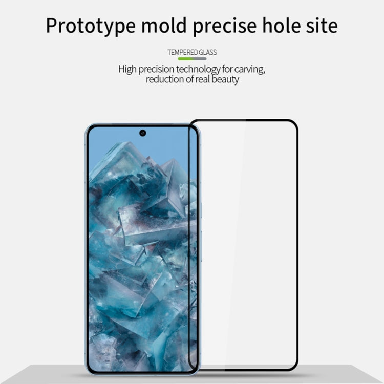 For Google Pixel 9 Pro XL MOFI 9H 2.5D Full Screen Tempered Glass Film(Black) - Google Tempered Glass by MOFI | Online Shopping UK | buy2fix